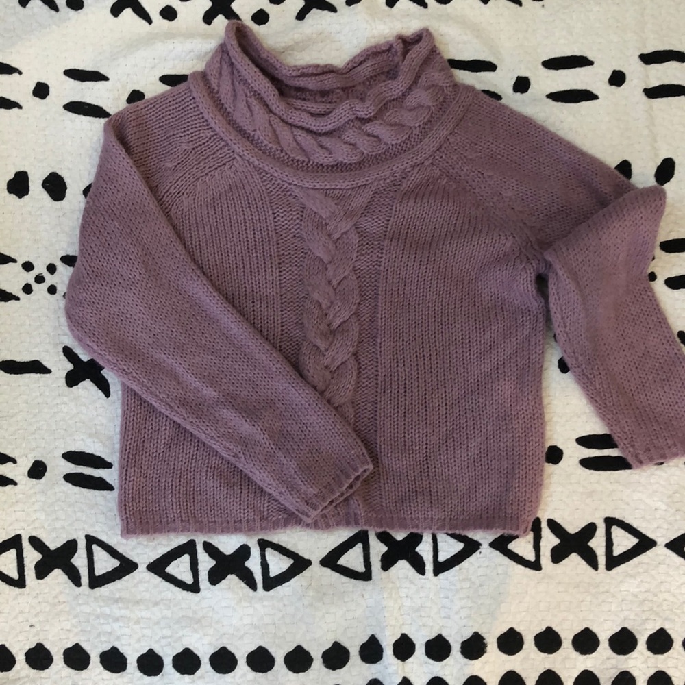 Off the shoulder sweater